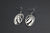 Hummingbird Oval Earrings
