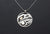 Raven Round Pendant