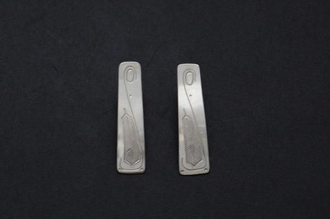 Feather Stud Earrings