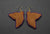 Butterfly Beaded Earrings (Purple)