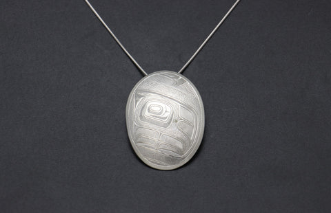 Ts’msyen Plank Cropping Pendant