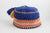 Pangnirtung Hat (Blue & Orange)