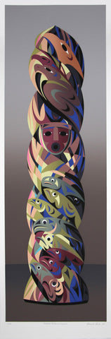 Cedar Rope Housepost