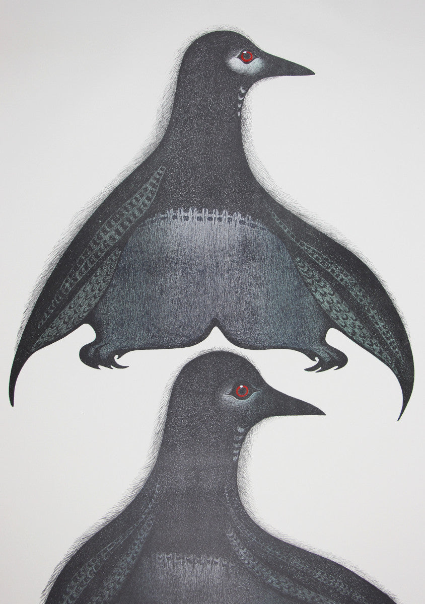 Vector Inuit Raven Inuit Prints