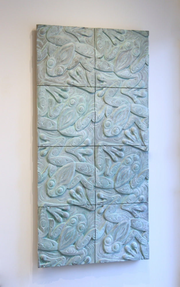Frog Panel by Susan Point