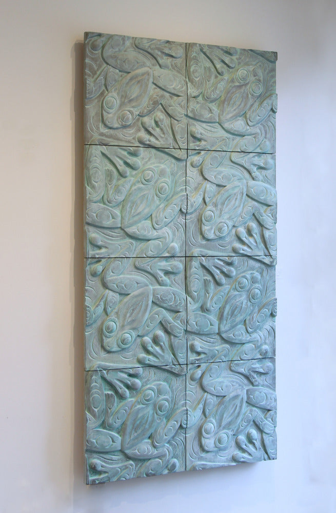 Frog Panel by Susan Point