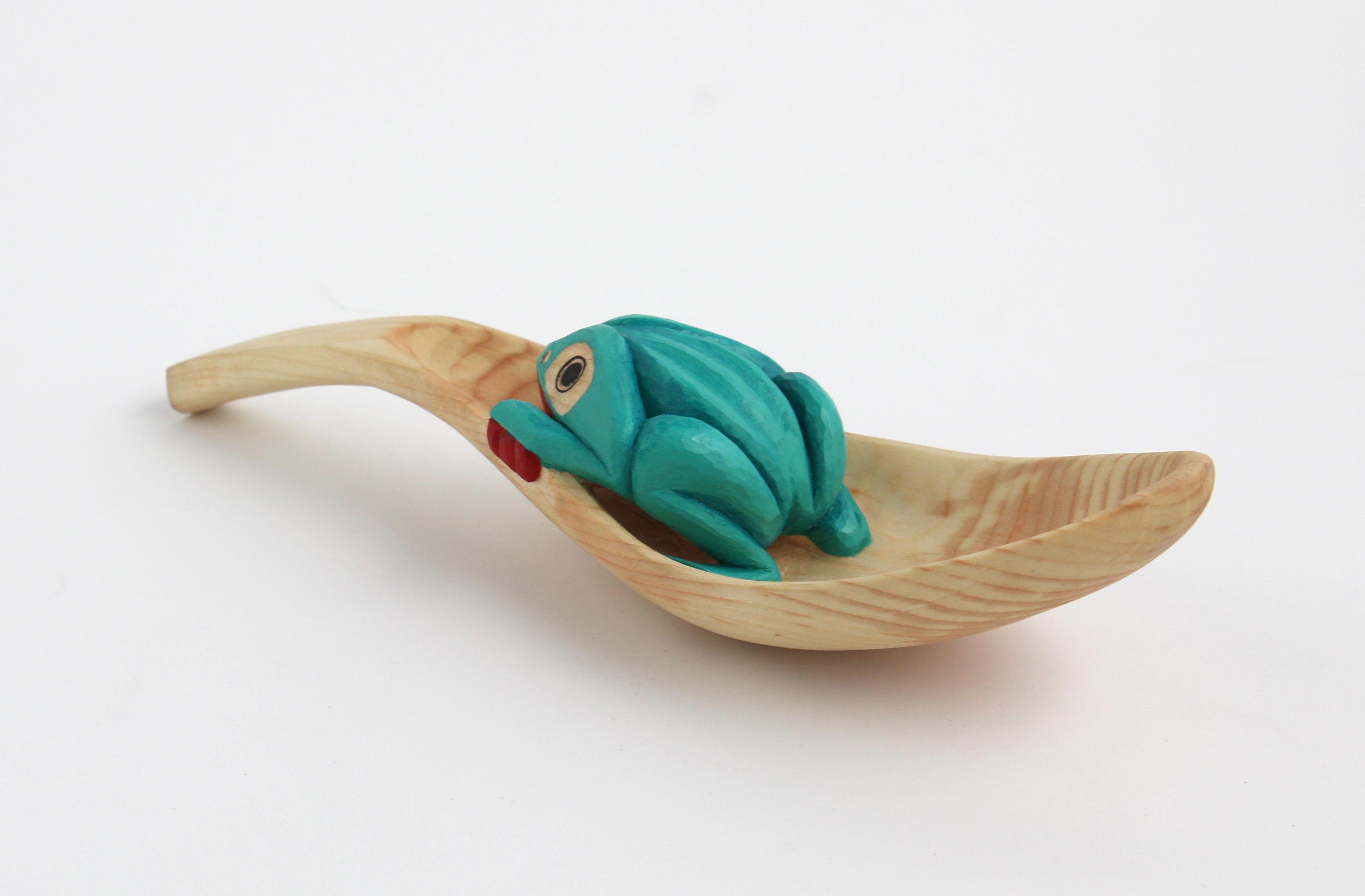 Hlk’yaan K_’ustaan (Frog Spoon) by Alyson Bell (Xundaaya)
