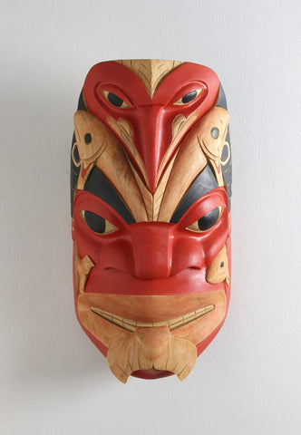 Raven and Salmon Mask