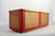 Red Corner Bentwood Box