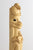 Raven and Wolf Model Totem Pole