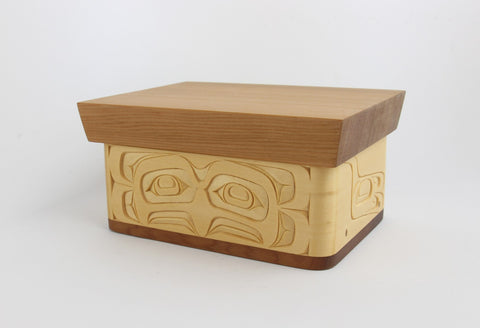 Two Eagles Bentwood Box