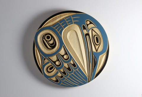 Smeh Kwah (Great Blue Heron) Panel