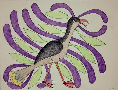 Plumage in Purple and Green, 1988 - 1989