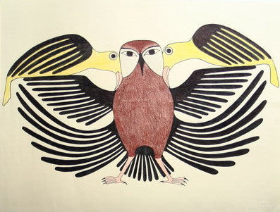 Owl and Attendants, 1992 - 1993