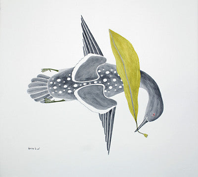46. Bird With Leaf