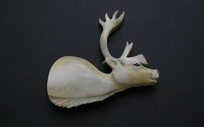Caribou Brooch