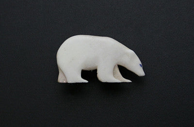 Polar Bear Brooch
