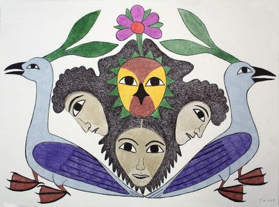 Untitled (Sisters With Birds)