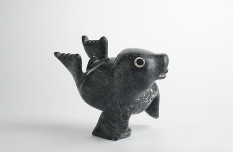 Seal by Toonoo Sharky Inuit Artist from Cape Dorset