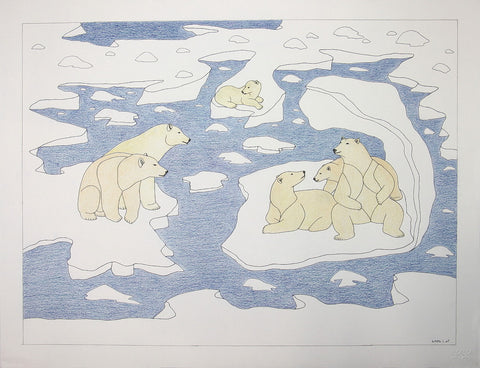 Untitled (Bears on Ice)