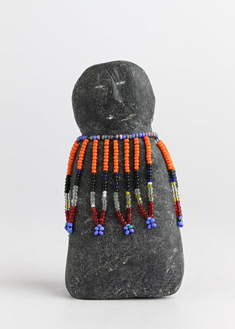 Beaded Figure by Unidentified Inuit Artist from Arviat