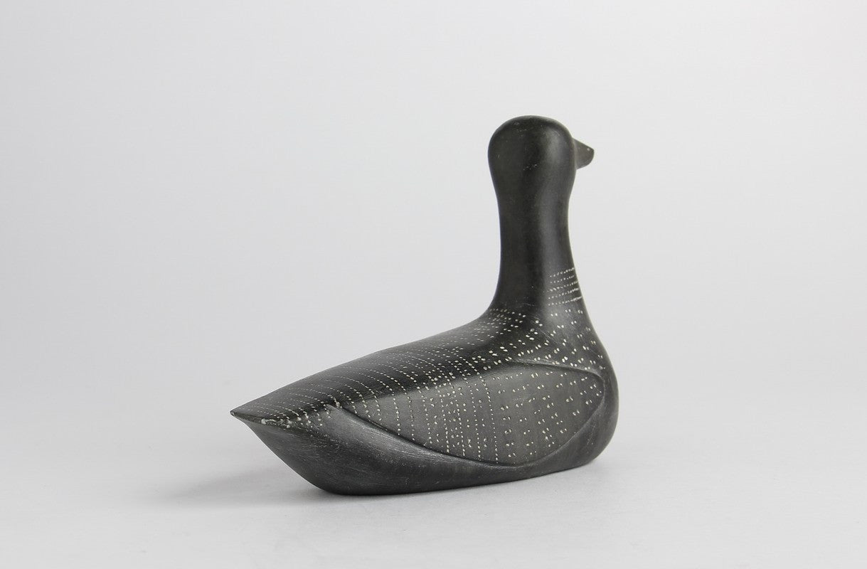 Loon by Mathew Kitishimik Artist from Kuujjuarapik