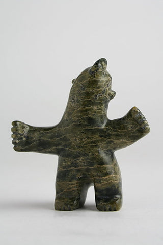 Bear by Ezee Sagiak Inuit Artist from Cape Dorset
