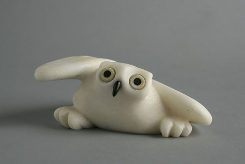 Owl by Joanasie Manning Inuit Artist from Cape Dorset