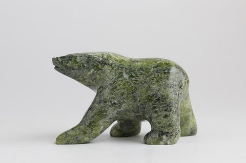 Serpentine Bear by Joanie Ragee Inuit Artist from Cape Dorset