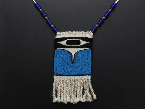 Blue Chilkat Necklace