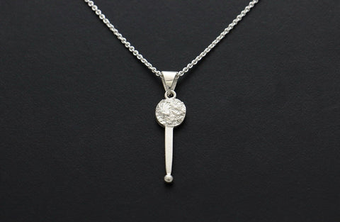 Full Moon Pendant with Stick